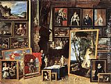 David the Younger Teniers The Gallery of Archduke Leopold in Brussels painting